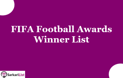 FIFA Football Awards Winner List 2022 | Best FIFA Football Awards