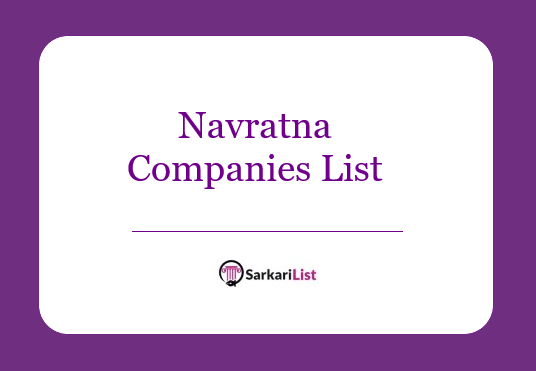 Navratna Companies List 