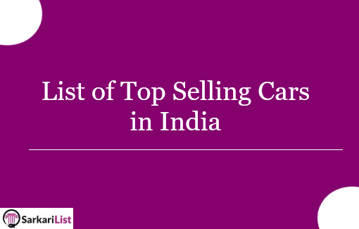 List of Top 25 Selling Cars in India In October 2022 | Car Prices