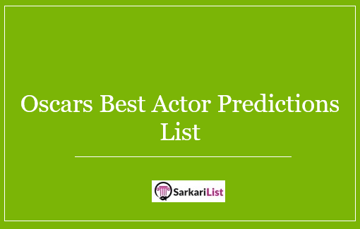 Oscars Best Actor Predictions List 2023, Jr NTR In List For Oscars