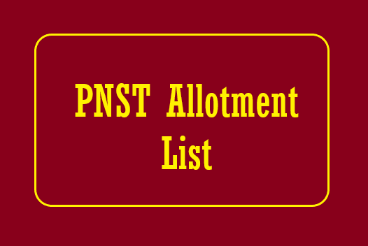 PNST Allotment List 