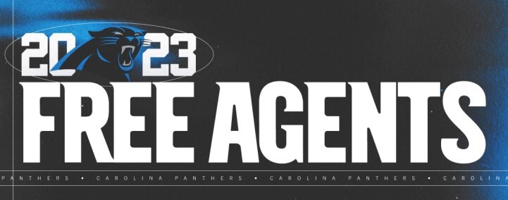 Complete List of Panthers 2023 Free Agents
