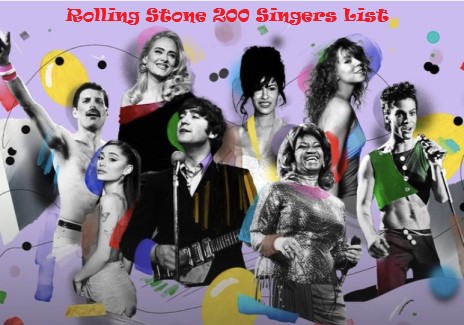 Rolling Stones 200 Greatest Singers Full List 