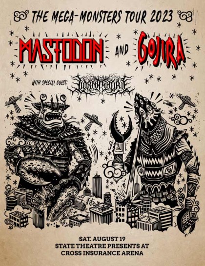 Mastodon and Gojira Tour Dates List 