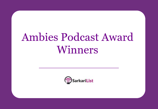 Ambies Podcast Award Winners List 