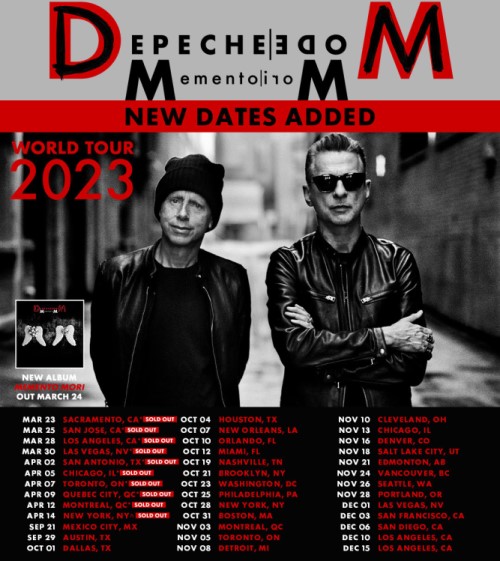Depeche Mode Memento Mori Tour setlist