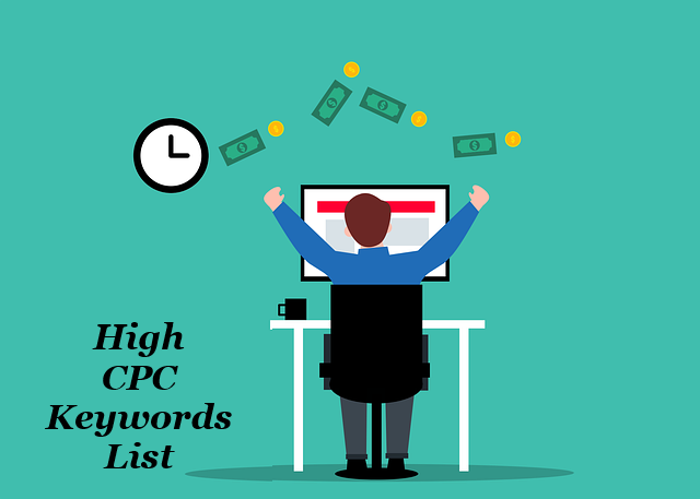 AdSense High CPC Keywords List 