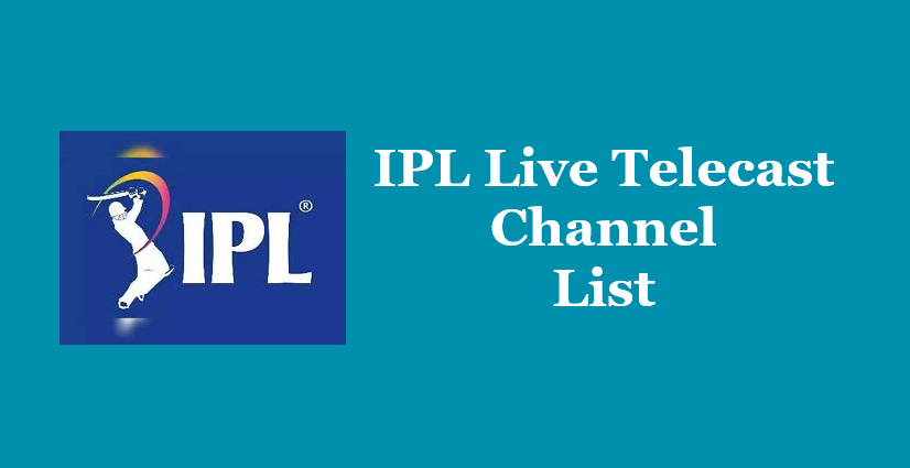 IPL Live Telecast Channel List