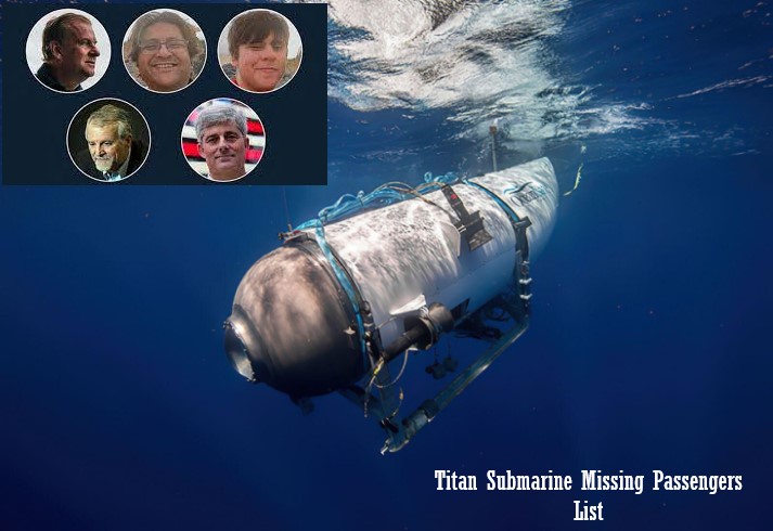 Titan Submarine Missing Passengers List