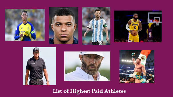 List of Highest Paid Athletes