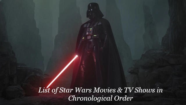 List of Star Wars Movies