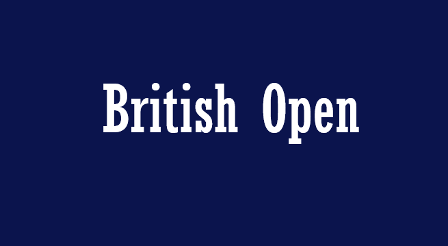 British Open Cut Line 