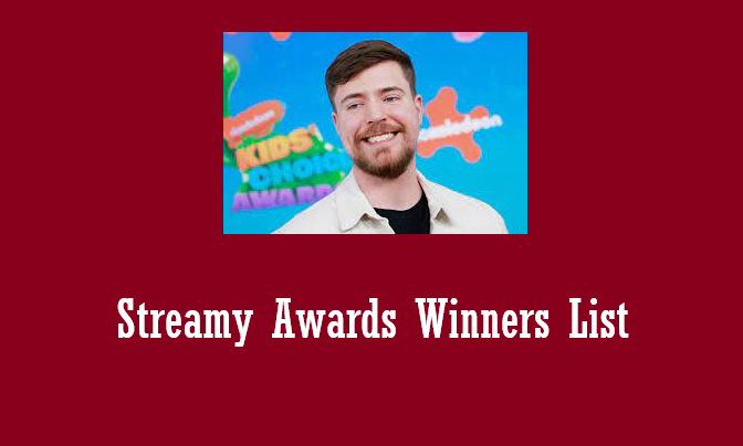 Streamy Awards Winners List 