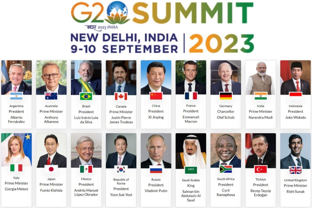 G20 Leaders List