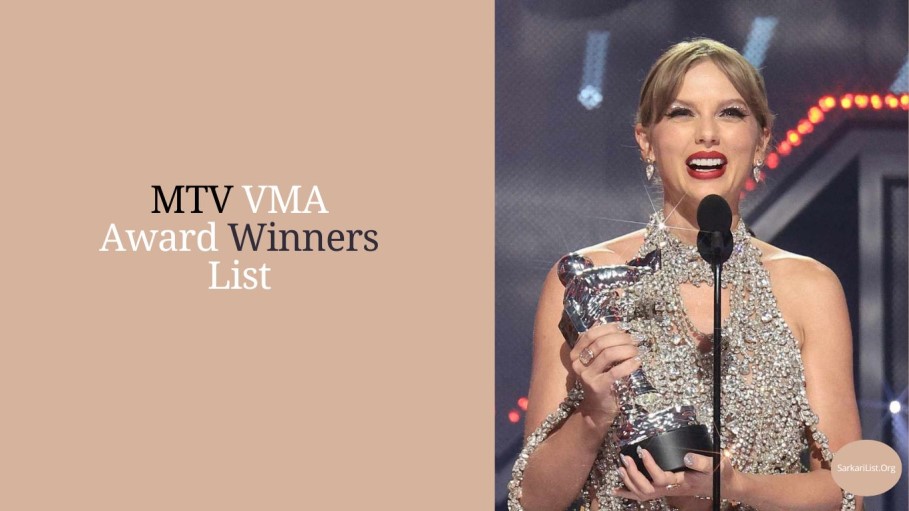 MTV VMA Award Winners List 
