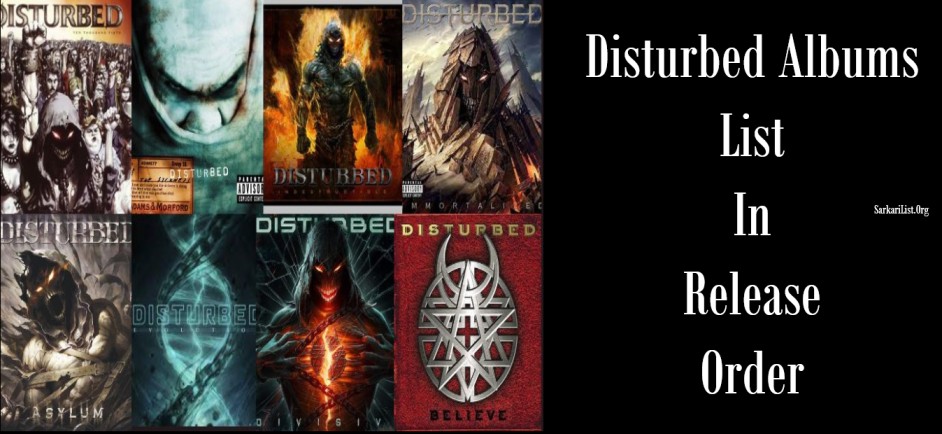 Disturbed Albums List In Release Order