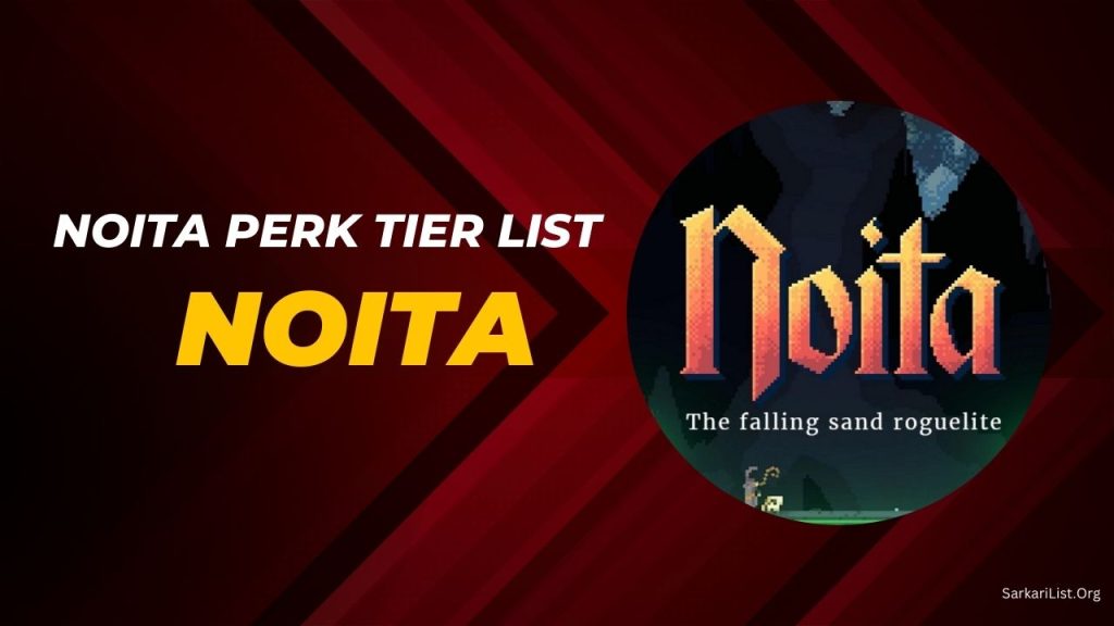 Noita Perk Tier List 2024: All Best Perks Ranked
