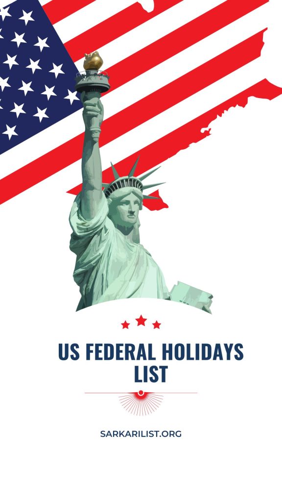 US Federal Holidays List