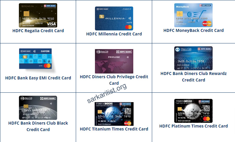 HDFC credit card