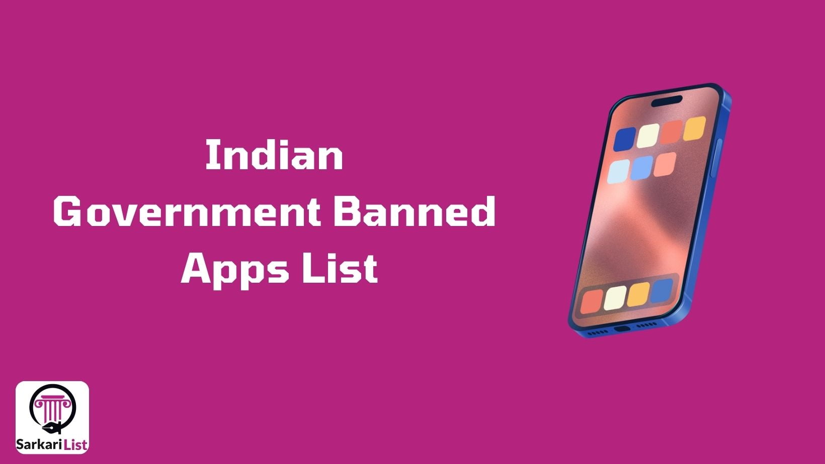 Indian Government Banned Apps List