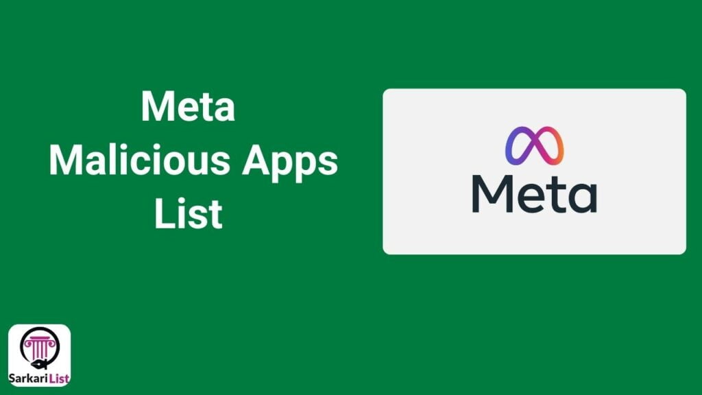 Meta Malicious Apps List